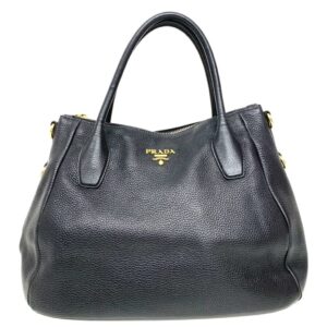 PRADA レザーハンドバッグ